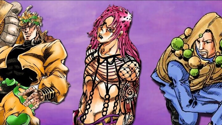 【JOJO】All eight dads' shitty rankings (Chinese subtitles)