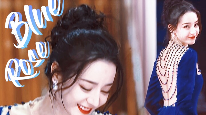 [Dilraba] Blue Rose / "I'm the Blue Fairy, okay?" On the red carpet, you're the most dazzling blue r