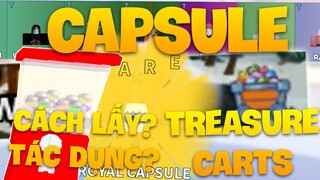 [CODE] Cách Lấy và Tác Dụng của CAPSULE và TREASURE CARTS || ALL STAR TOWER DEFENSE