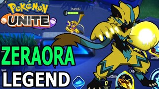 POKEMON UNITE ZERAORA Huyền Thoại Gánh Kèo Cực Mượt WIN LIÊN QUÂN Top Game Android Ios Thành EJ