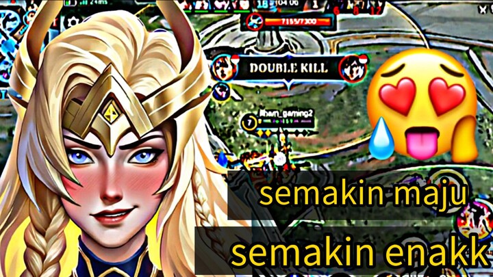 SEMAKIN MAJU !! SEMAKIN ENAKK 🥵 FREYA GK ADA OBAT!!