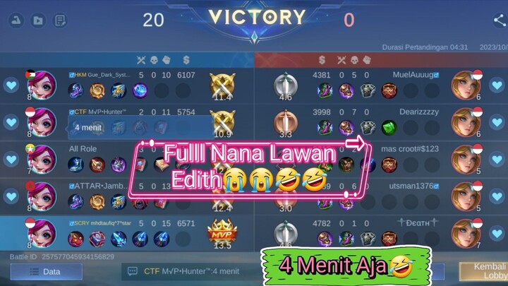 Maen Mode MIROR FULL NANA VS EDITH