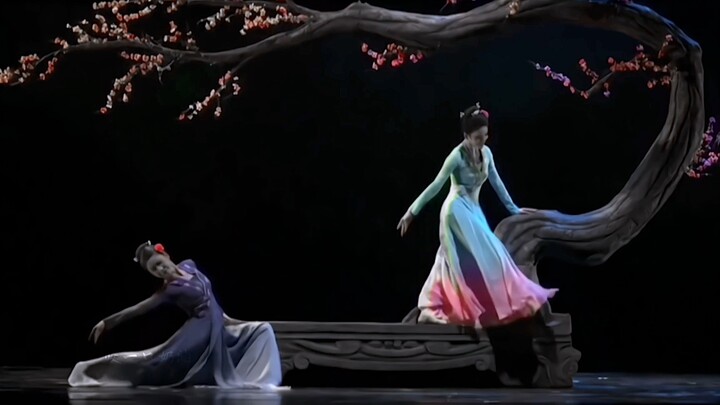 "I plucked all the plum blossoms with no good intentions, and my clothes are covered with tears."