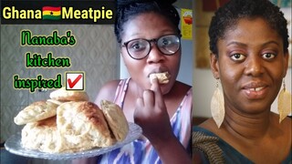 Nanaba's kitchen meatpie recipe[A must try]Updated Ghana🇬🇭meatpie.