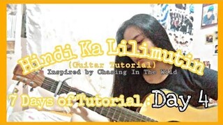 HINDI KA LILIMUTIN inspired by Chasing In The Wild (Guitar Tutorial) | Kyle Antang