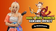 Daily Vlog Yoimiya Genshin Impact | by Nekothan10