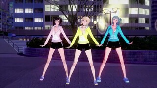 【4k 60fps　MMD おねがいダーリンを喜多川海夢が踊ってみた