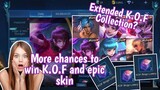How to get more K.O.F stamps to win free Epic and K.O.F skins in Mobile legends | Draw free stamps