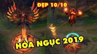 LMHT ra mắt 3 trang phục HỎA NGỤC 2019 đẹp xuất thần: Galio cũng có kiếm!