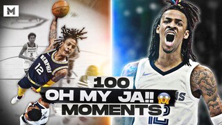 100 Absolutely INSANE Ja Morant Highlights & Moments 🤯🔥