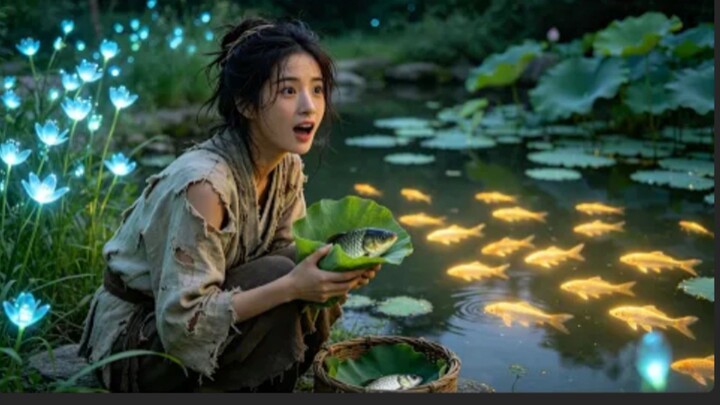 【FULL】🔥 Time-traveling Peasant Girl Has Spatial Ability;In Year Of Famine,She Has Many Fishes To Ea