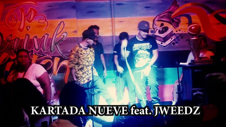 KARTADA NUEVE feat. JWEEDS - SANDATA KO PARE Live @ Negis Bar Geron's bday Bash