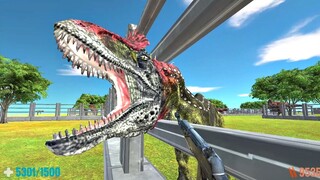 Survive in Jurassic Zoo with Vicious Dinosaurs. Animal Revolt Battle Simulator