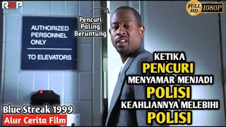 KETIKA MARTIN LAWRENCE JADI PENCURI PALING BAR BAR | Alur Cerita Film Blue Streak 1999