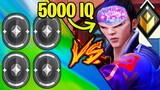 When a 5000 IQ Radiant Challenges 4 Iron Players!