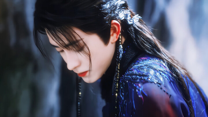 "The demon king's eyes are filled with divine compassion"
