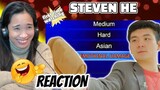 FIRST TIME WATCHING Steven He WHEN "ASIAN" is a DIFFICULTY Mode: EMOTIONAL DAMAGE REACTION