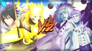 [CODE!] MADARA & OBITO VS NARUTO & SASUKE! | Shindo Life!