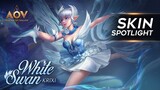 Krixi White Swan Skin Spotlight - Garena AOV (Arena of Valor)