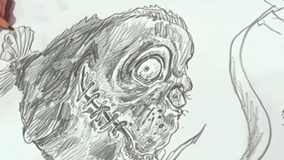 “明明是同一个老师教的美术课…”