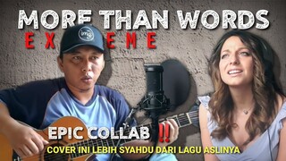 EDAN COVER INI LEBIH ENAK DARI LAGU ASLINYA‼️Alip Ba Ta Feat Monia Savi | MORE THAN WORDS - Extreme