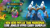New Upcoming Hero Phylax TANK MARKSMAN Role Gameplay | Mobile Legends: Bang Bang