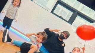 【Trấn Kiến Na dễ thương】Giáo viên lớp múa đăng ảnh cũ và video Naeun nhảy dancesport