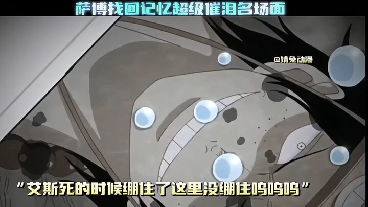 Sabo’s tear-jerking flashback scene!