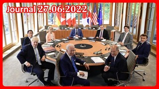 Journal 27.06.2022, la guerre en Ukraine au menu du sommet du G7 en Allemagne
