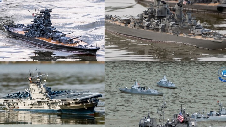 【โมเดลเรือ】จนมุมระหว่างคลื่น