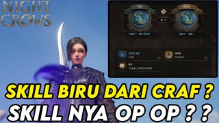 SKILL BIRU DARI CRAF ? SKILL NYA OP OP ? BAHAS SKILL BIRU CRAF ALL JOB - NIGHT CROWS NFT/P2E