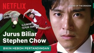 Skill Biliar Stephen Chow Emang Level Dewa! | Legend of The Dragon | Clip