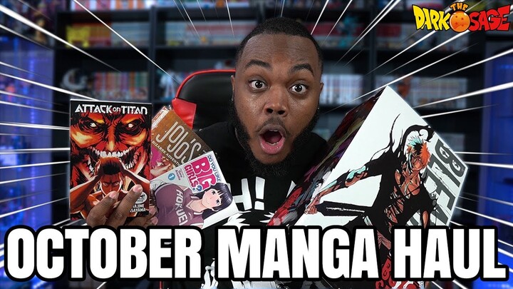 I FINALLY COMPLETED MY BLEACH SET! | October 2021 Manga Haul