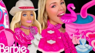 Asmr Barbie Dessert Mukbang!!