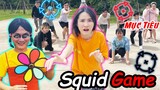 Thử Thách Trò Chơi Con Mực: Đèn Xanh Đèn Đỏ | SQUID GAME Ngoài Đời Thực | Vê Vê Channel