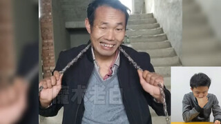 大叔绳索穿透术，这招真的太帅了！