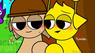 Tanu and Simon fall in love?! - Sprunki Incredibox