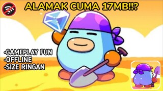 Game OFFLINE Seru Size Cuma 17MB!!? - Review Game Shovel Pirate Android OFFLINE