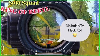 PUBG Mobile | SOLO SQUAD - NhâmHNTV Sấy Beryl Mấy Trăm Mét Đích Phát Sốt 😂