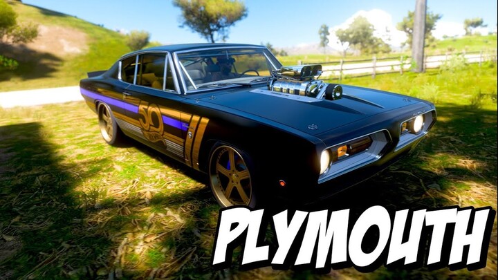 1500 HP Plymouth Baracuda Mobil Tua Yang Ganteng - Forza Horizon 5 Gameplay