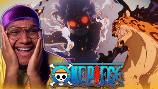 UNREAL ANIMATION!! LUFFY VS LUCCI!!! | One Piece Ep.1100 REACTION!