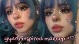cute & easy gyaru inspired makeup ✰