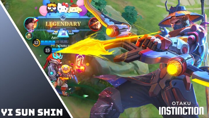 Yi Sun Shin Lone Destructor Legendary No Deaths  | Mobile Legends