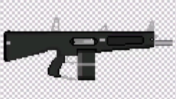 [Arts] Menggambar Pixel Senjata AA-12