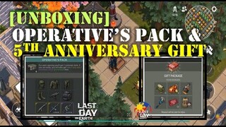 5TH ANNIVERSARY GIFT | UNBOXING OPERATIVES PACK  - Last Day On Earth: Survival