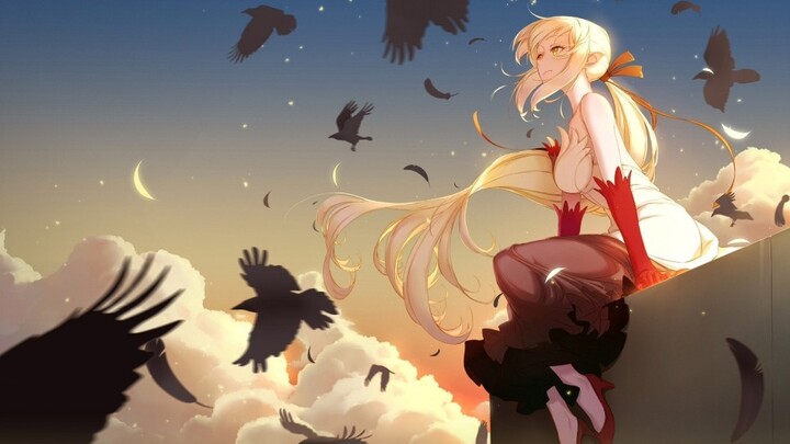 Editing | Beautiful scenes from Kizumonogatari