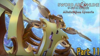 Boss Battle Infernal Genie & Sword Golem! Sword Art Online Alicization Lycoris Part 11