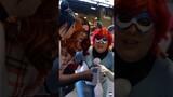 AWESOME MIRACULOUS LADYBUG COSPLAY GROUP! ft LILA ROSSI?! 😱💀 #shorts