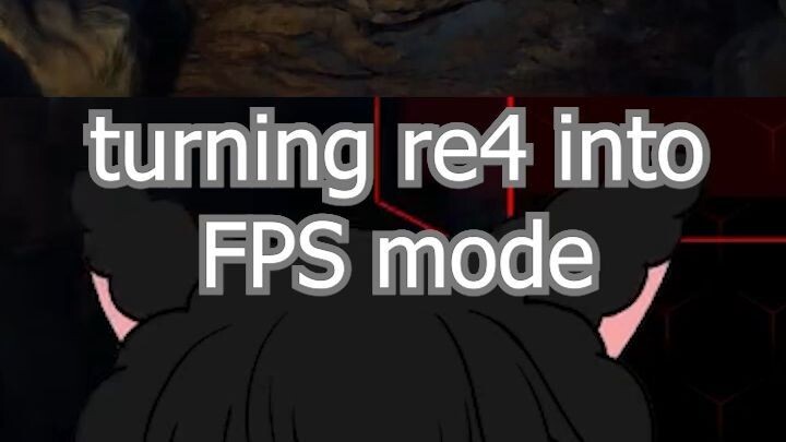 turned re4 into first person