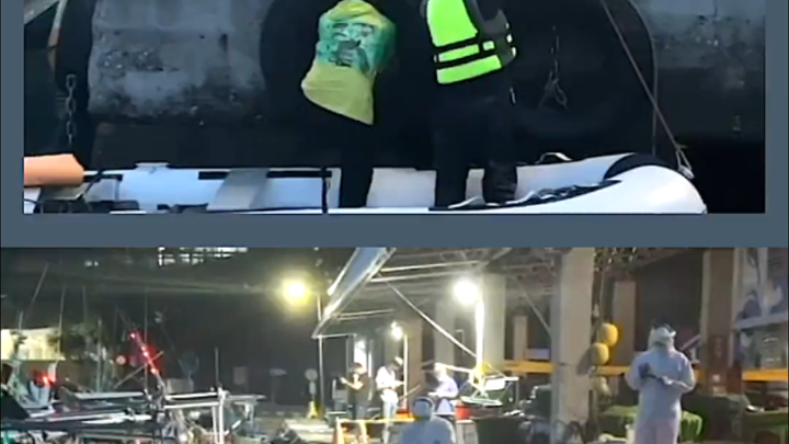 Ngày 11 tháng 6, hai người đàn ông mang quốc tịch Trung Quốc đại lục đã chèo thuyền cao su kéo theo 